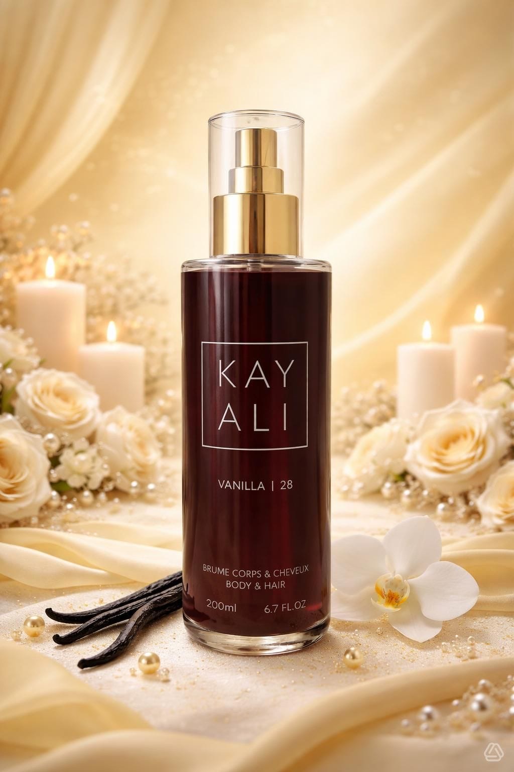 Brume Kayali Vanilla | Corps & Cheveux, 200ml