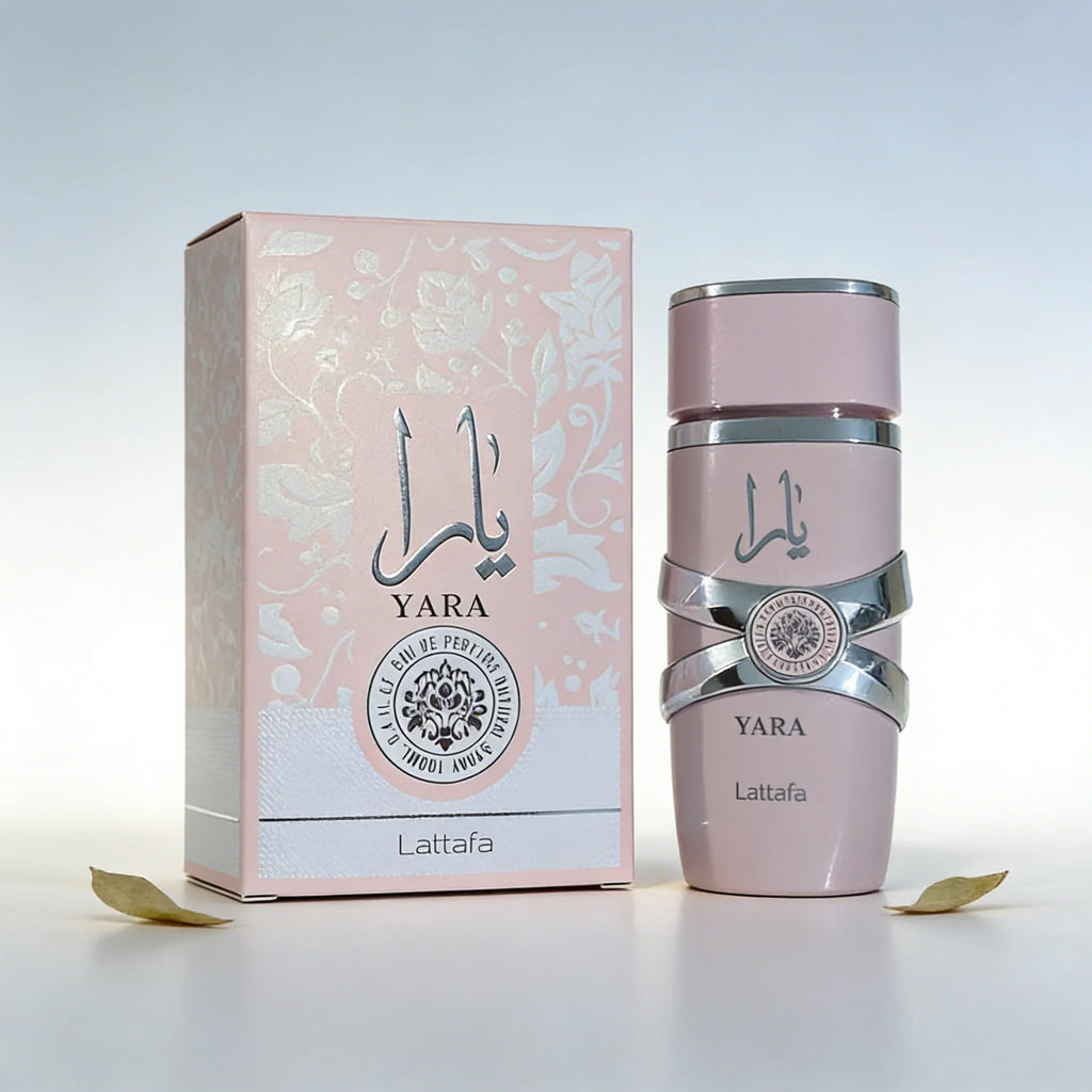 Yara Pink Eau De Parfum For Women – 3.4 Oz | Sweet Fruity Vanilla Citrus Floral Scent, Long-Lasting, Holiday Gifts