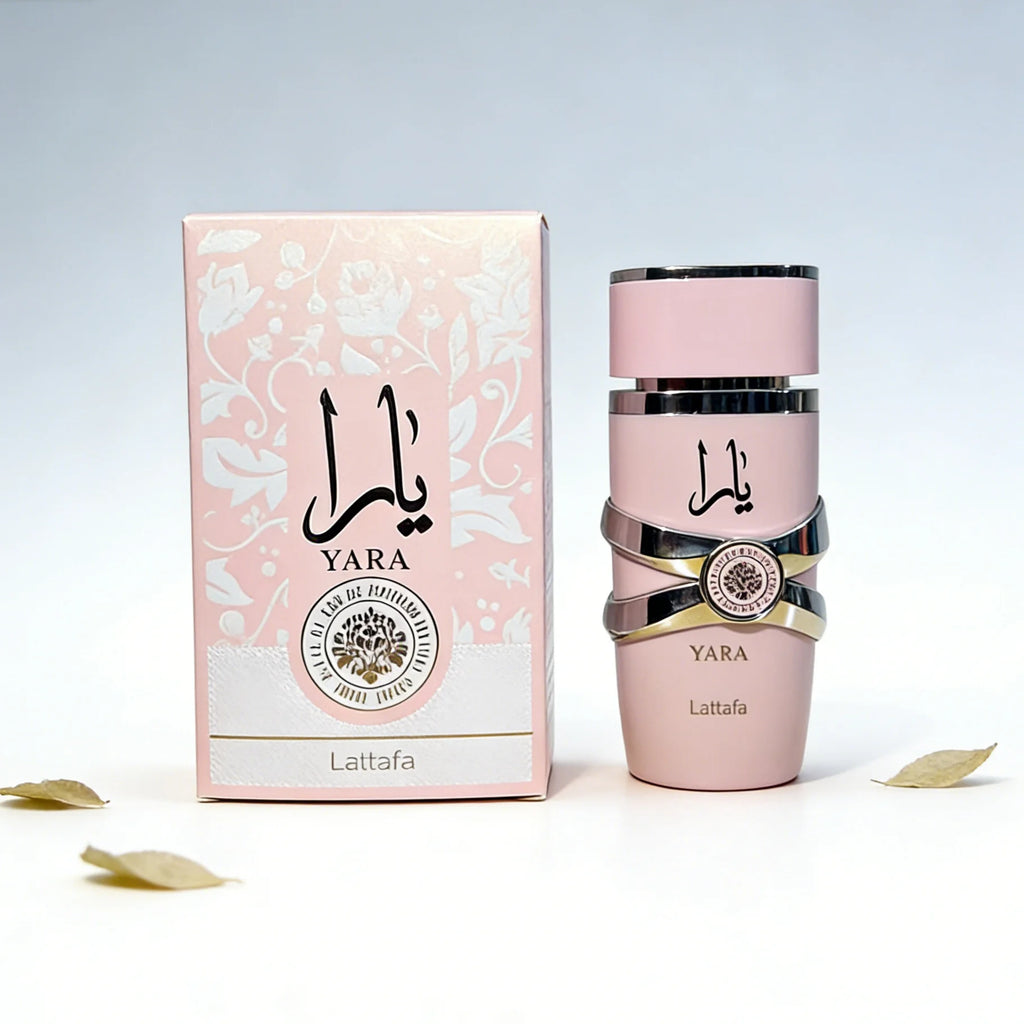Yara Pink Eau De Parfum For Women – 3.4 Oz | Sweet Fruity Vanilla Citrus Floral Scent, Long-Lasting, Holiday Gifts