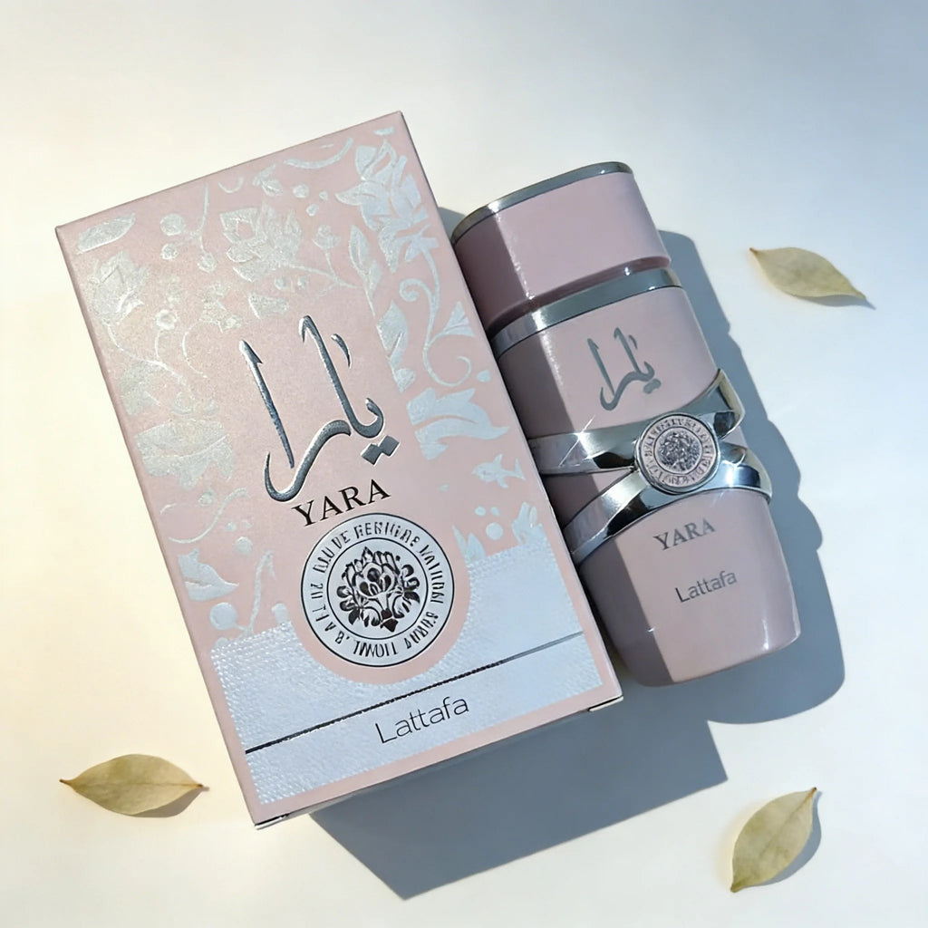 Yara Pink Eau De Parfum For Women – 3.4 Oz | Sweet Fruity Vanilla Citrus Floral Scent, Long-Lasting, Holiday Gifts